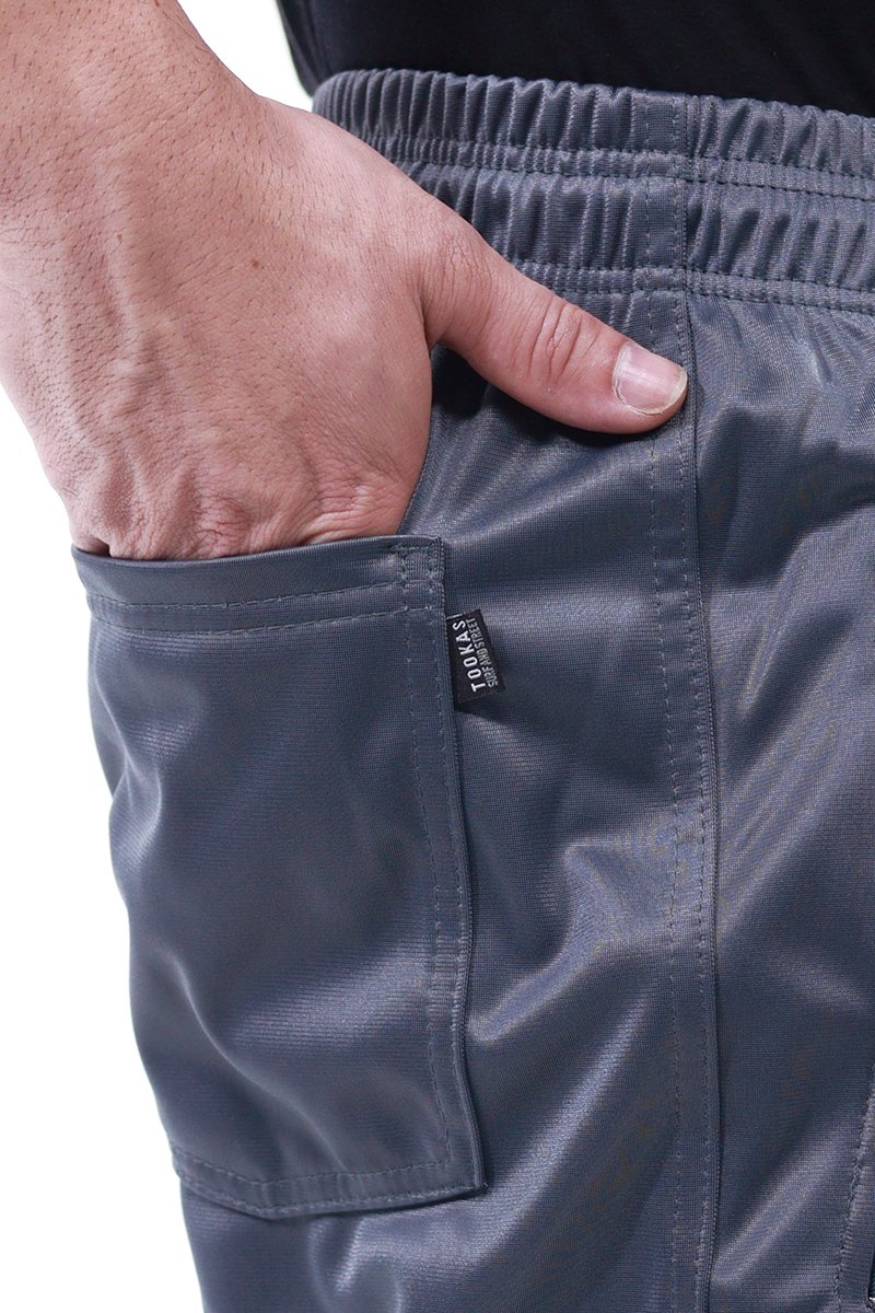 Calça Masculina Helanca Esportiva Com Zíper e Forro | Tookas