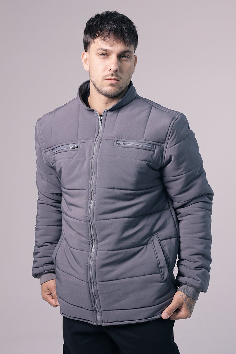 TCSS タッパー JUMBLED JACKET XLサイズ JAQUETA PUFFER ZIPER BOLSO